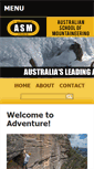 Mobile Screenshot of climbingadventures.com.au